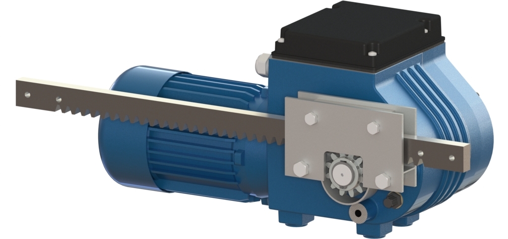 GW motorreductor tandheugelaandrijfunit