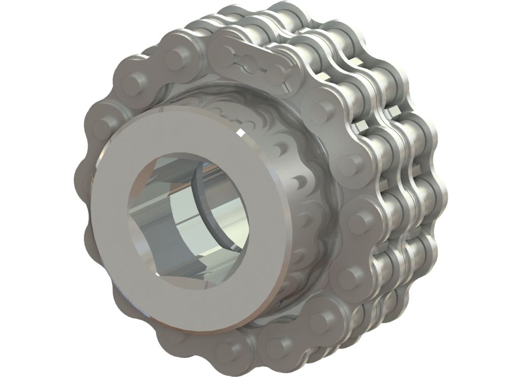 Kettingkoppeling THG 08B / 10B Z16 SW20